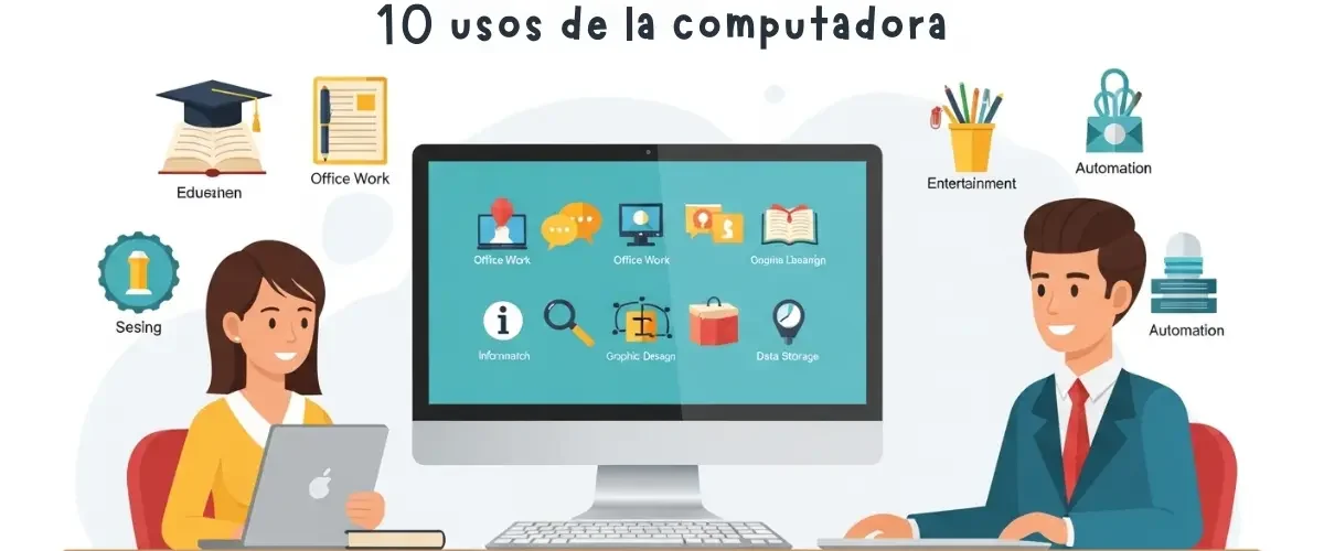10 usos de la computadora