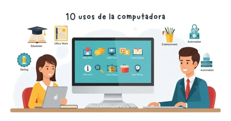 10 usos de la computadora