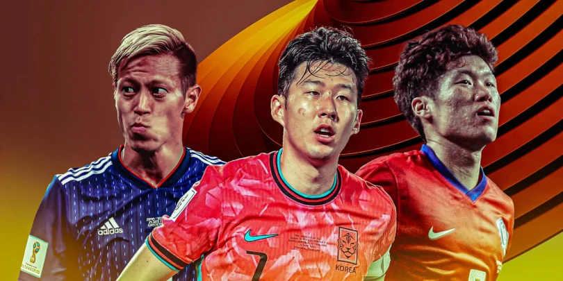 asian football players