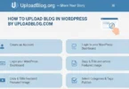how to upload blog in wordpress by uploadblog.com